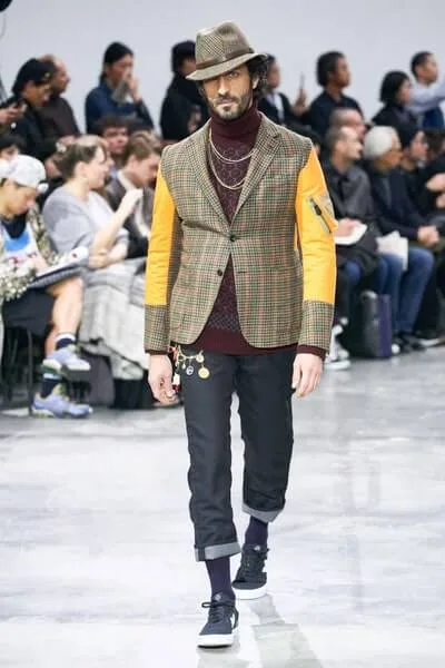 ジュンヤワタナベマン 2020秋冬 LOOK 4