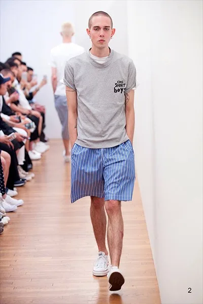 コムデギャルソンシャツ 2017春夏 LOOK 41