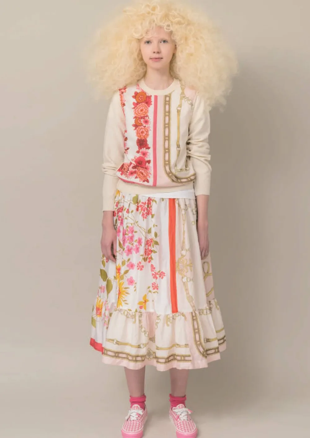コムデギャルソンガール 2022年秋冬 LOOK 12