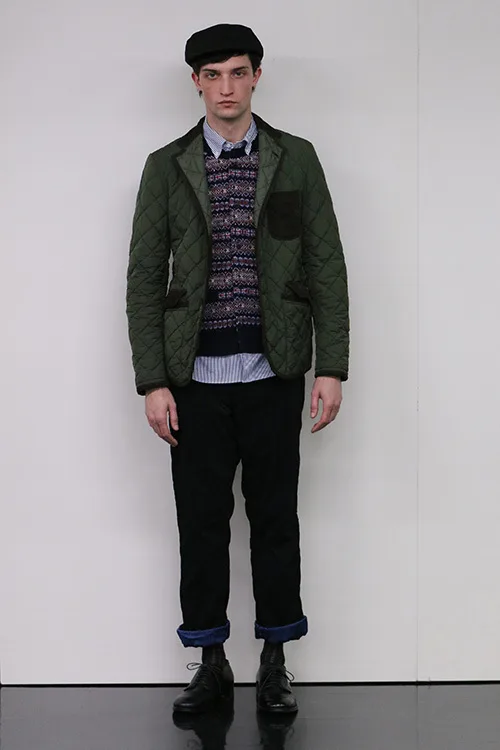 コムデギャルソンオム 2015年秋冬 LOOK 23