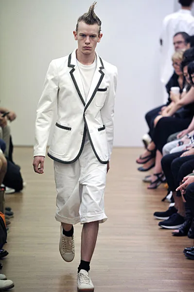 コムデギャルソンシャツ 2011春夏 LOOK 5