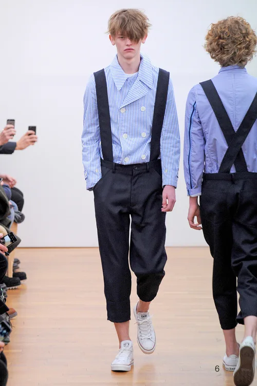 コムデギャルソンシャツ 2015秋冬 LOOK 6
