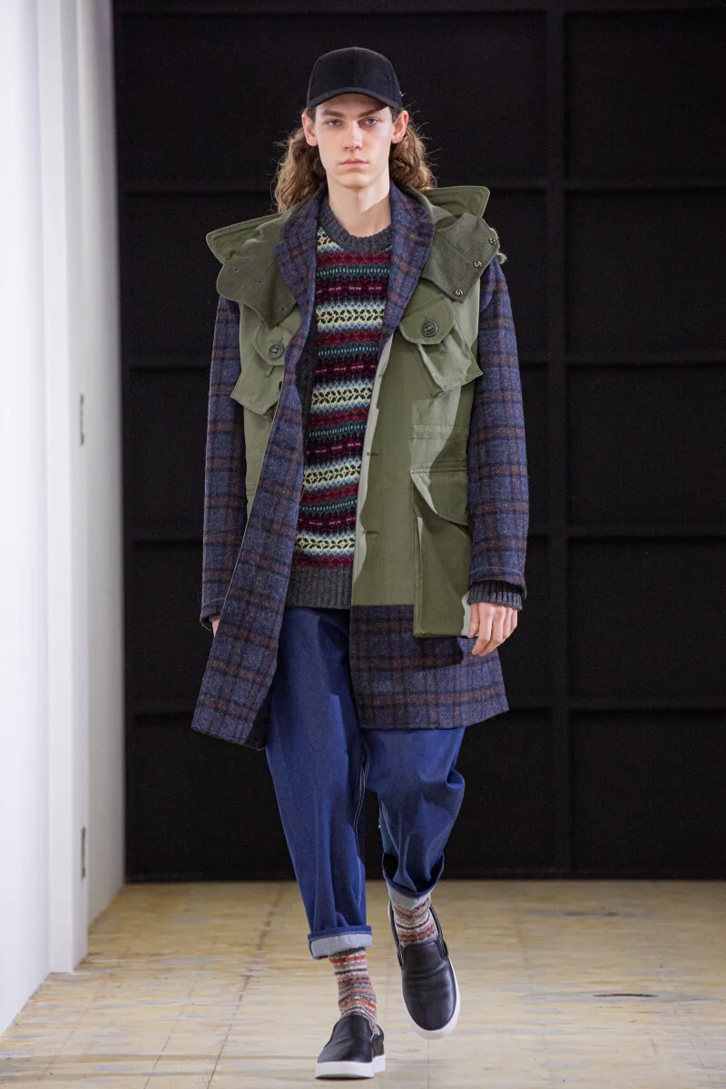 ジュンヤワタナベマン 2021年秋冬 LOOK 22