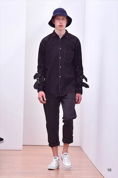 コムデギャルソンシャツ 2017春夏 LOOK 16