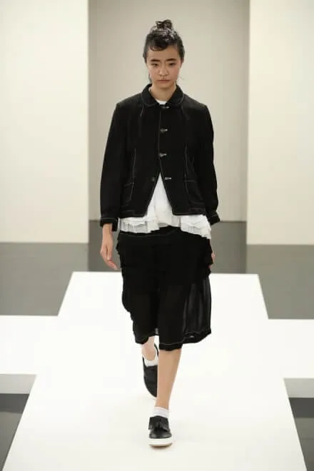 トリココムデギャルソン 2017春夏 LOOK 28
