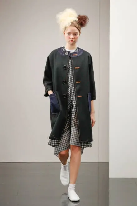 トリココムデギャルソン 2018春夏 LOOK 16