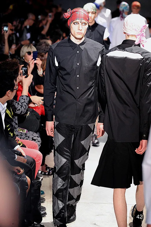 コムデギャルソンオムプリュス 2014春夏 LOOK 42
