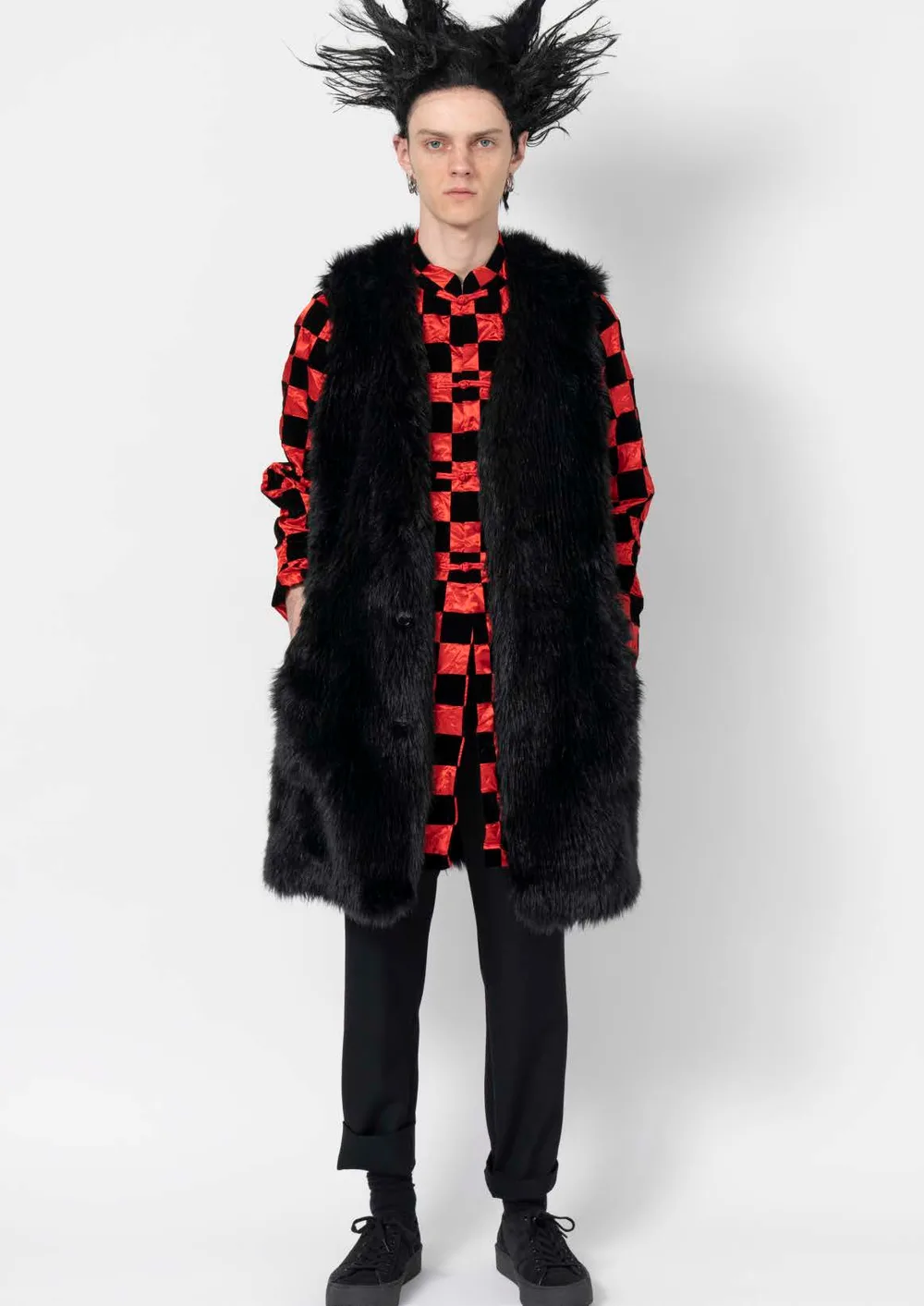 ブラックコムデギャルソン 2023年秋冬 LOOK 8