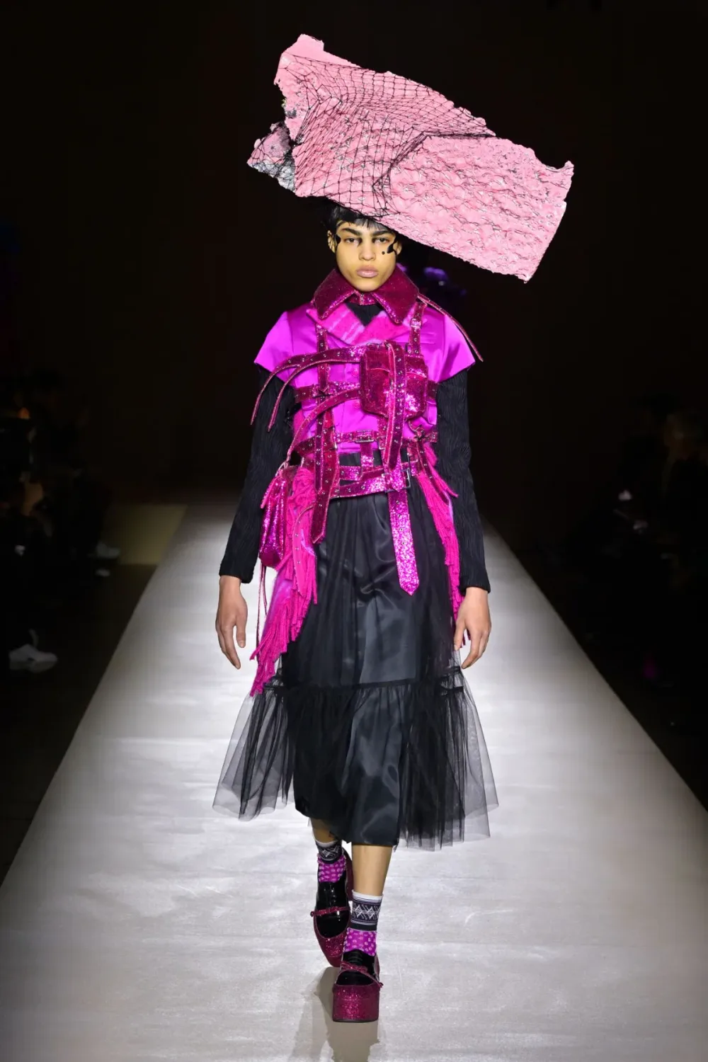ノワールケイニノミヤ 2023年秋冬 LOOK 7