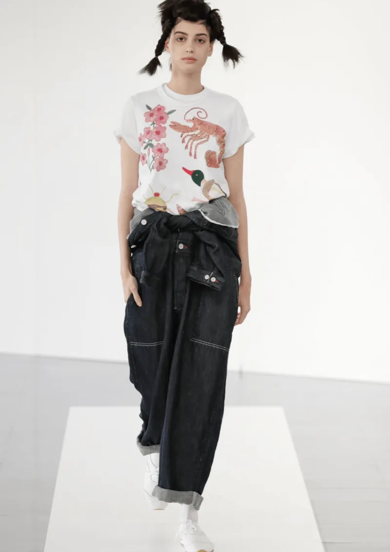 トリココムデギャルソン 2021春夏 LOOK 33