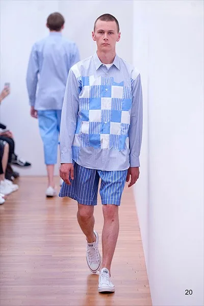 コムデギャルソンシャツ 2017春夏 LOOK 20