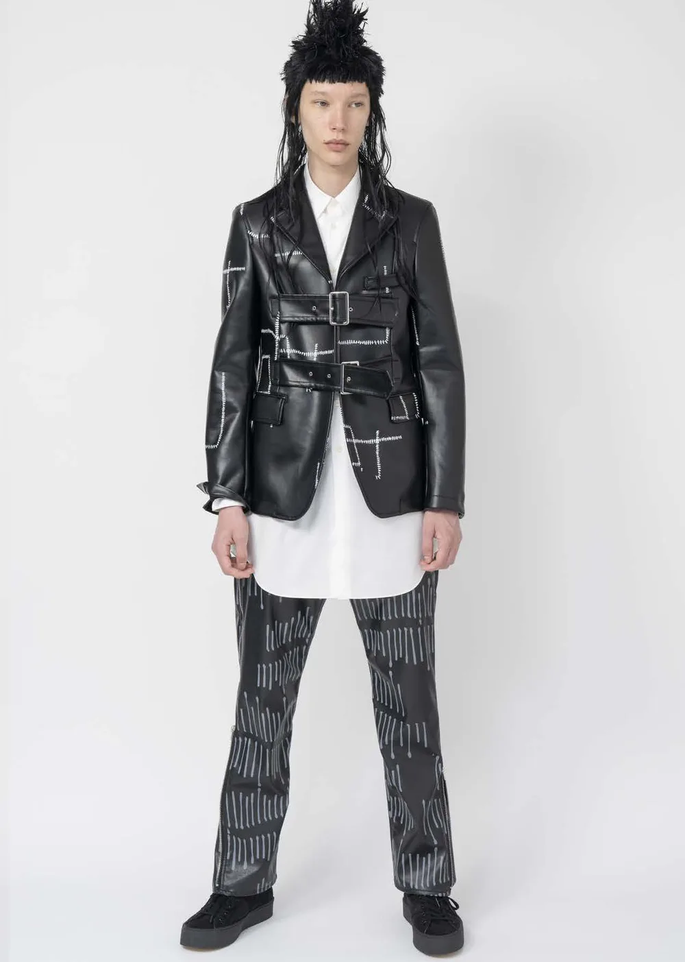 ブラックコムデギャルソン 2025年秋冬 LOOK 18