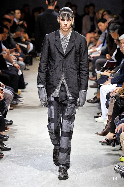コムデギャルソンオムプリュス 2014春夏 LOOK 18