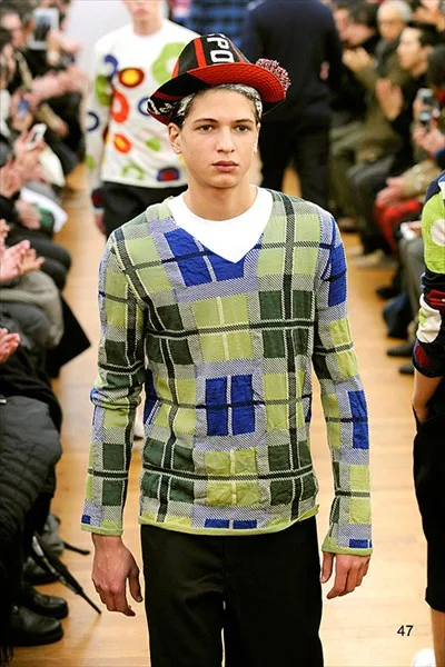 コムデギャルソンシャツ 2013秋冬 LOOK 47