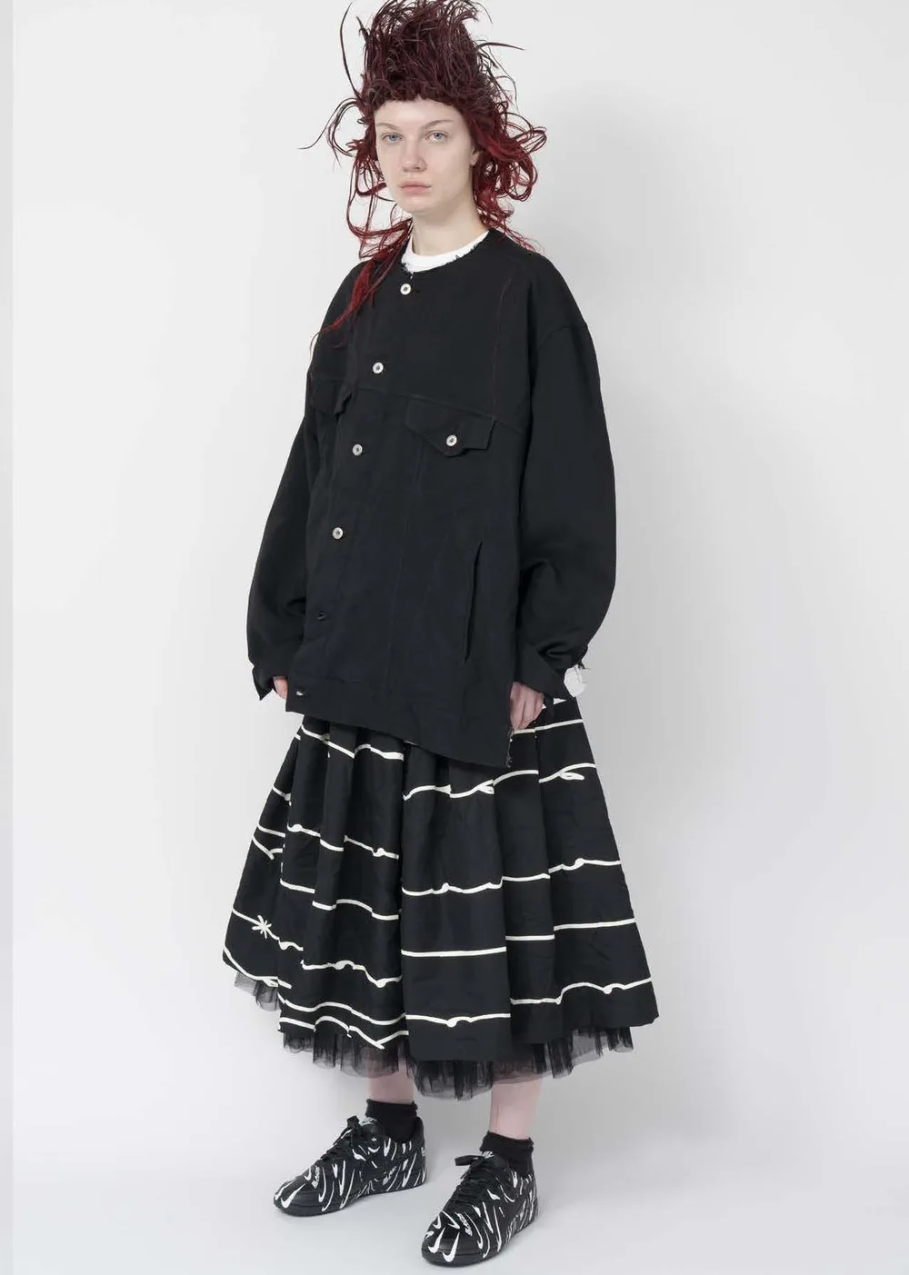 ブラックコムデギャルソン 2025年秋冬 LOOK 28