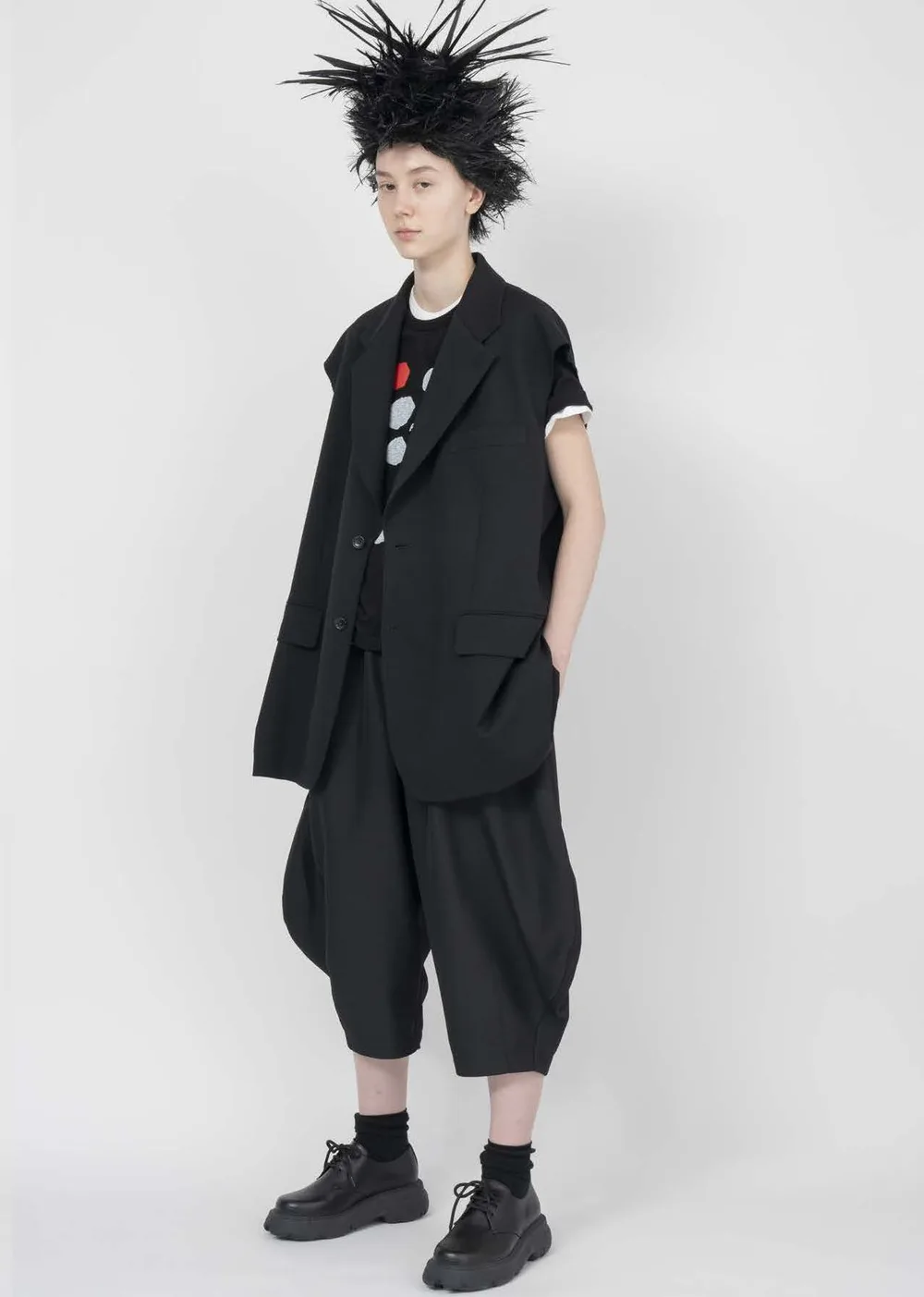 ブラックコムデギャルソン 2025年春夏 LOOK 25