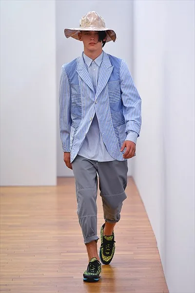 コムデギャルソンシャツ 2018春夏 LOOK 14