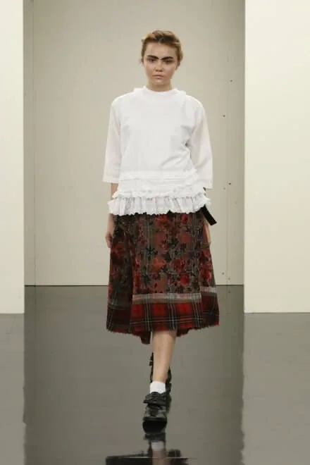 トリココムデギャルソン 2016秋冬 LOOK 22