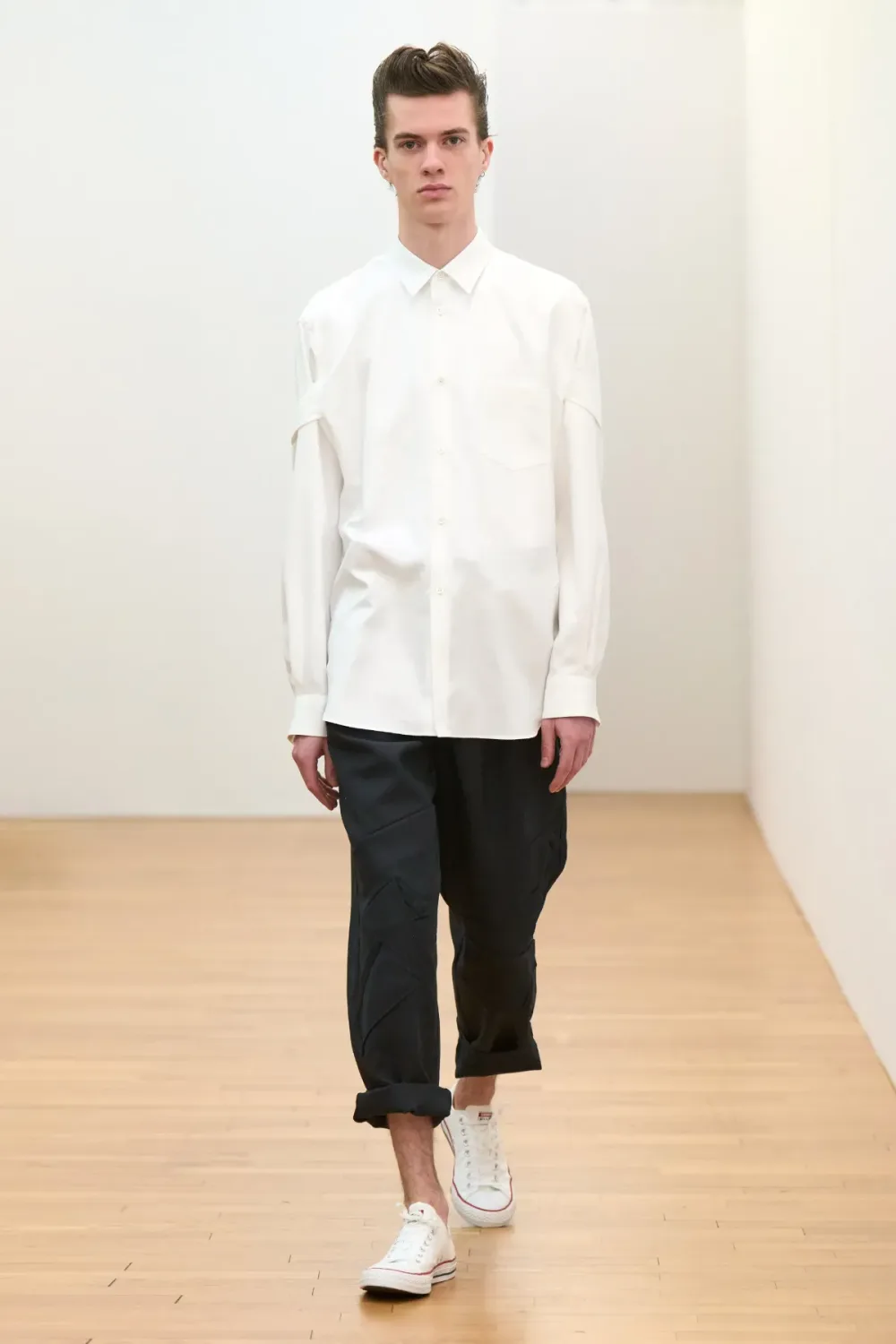 コムデギャルソンシャツ 2024年秋冬 LOOK 10