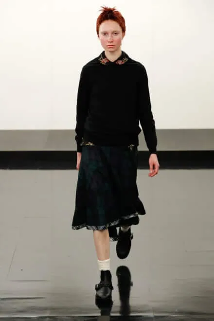 トリココムデギャルソン 2017秋冬 LOOK 31