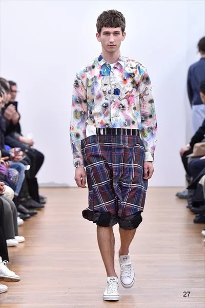 コムデギャルソンシャツ 2016秋冬 LOOK 27