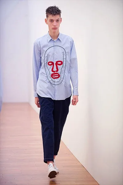 コムデギャルソンシャツ 2017秋冬 LOOK 4