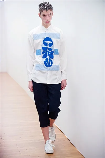 コムデギャルソンシャツ 2017秋冬 LOOK 18