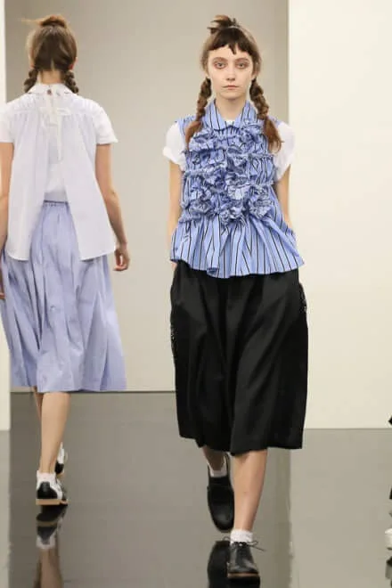 トリココムデギャルソン 2016春夏 LOOK 32