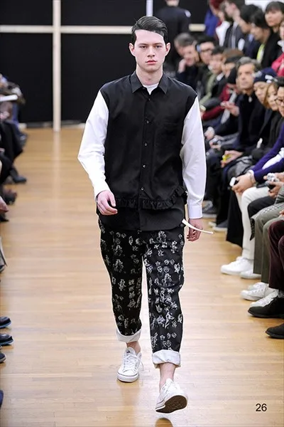 コムデギャルソンシャツ 2014秋冬 LOOK 26