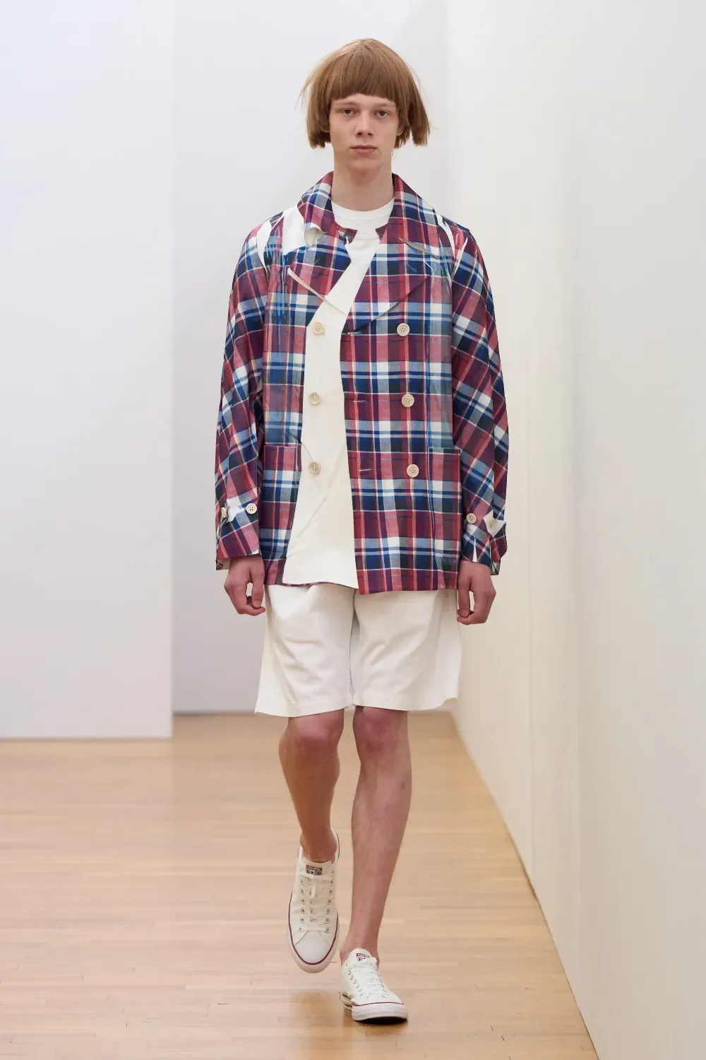 コムデギャルソンシャツ 2025年春夏 LOOK 2