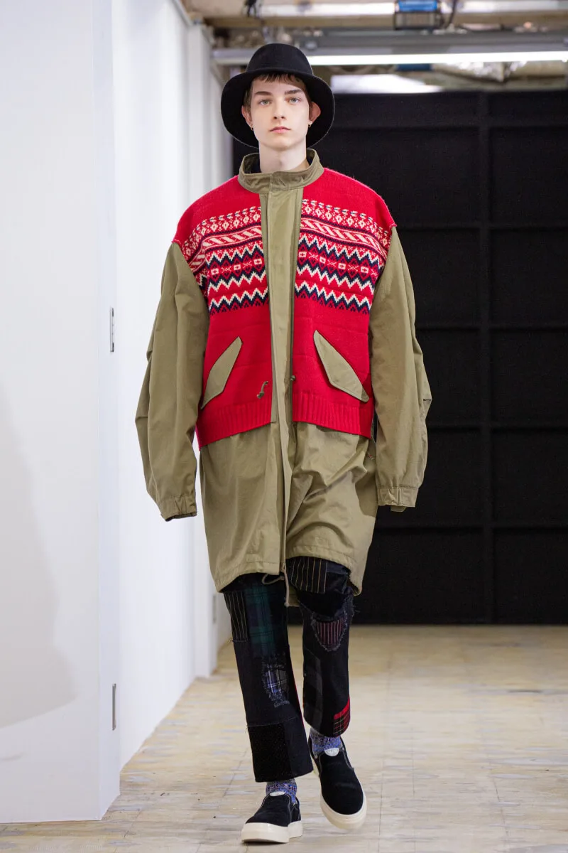 ジュンヤワタナベマン 2021年秋冬 LOOK 33