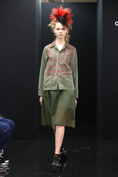 トリコ・コムデギャルソン 2013年秋冬 LOOK 2