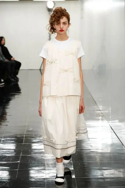 トリココムデギャルソン 2018秋冬 LOOK 7