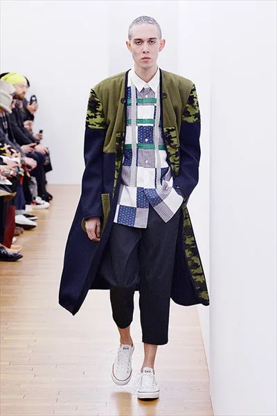 コムデギャルソンシャツ 2017秋冬 LOOK 22