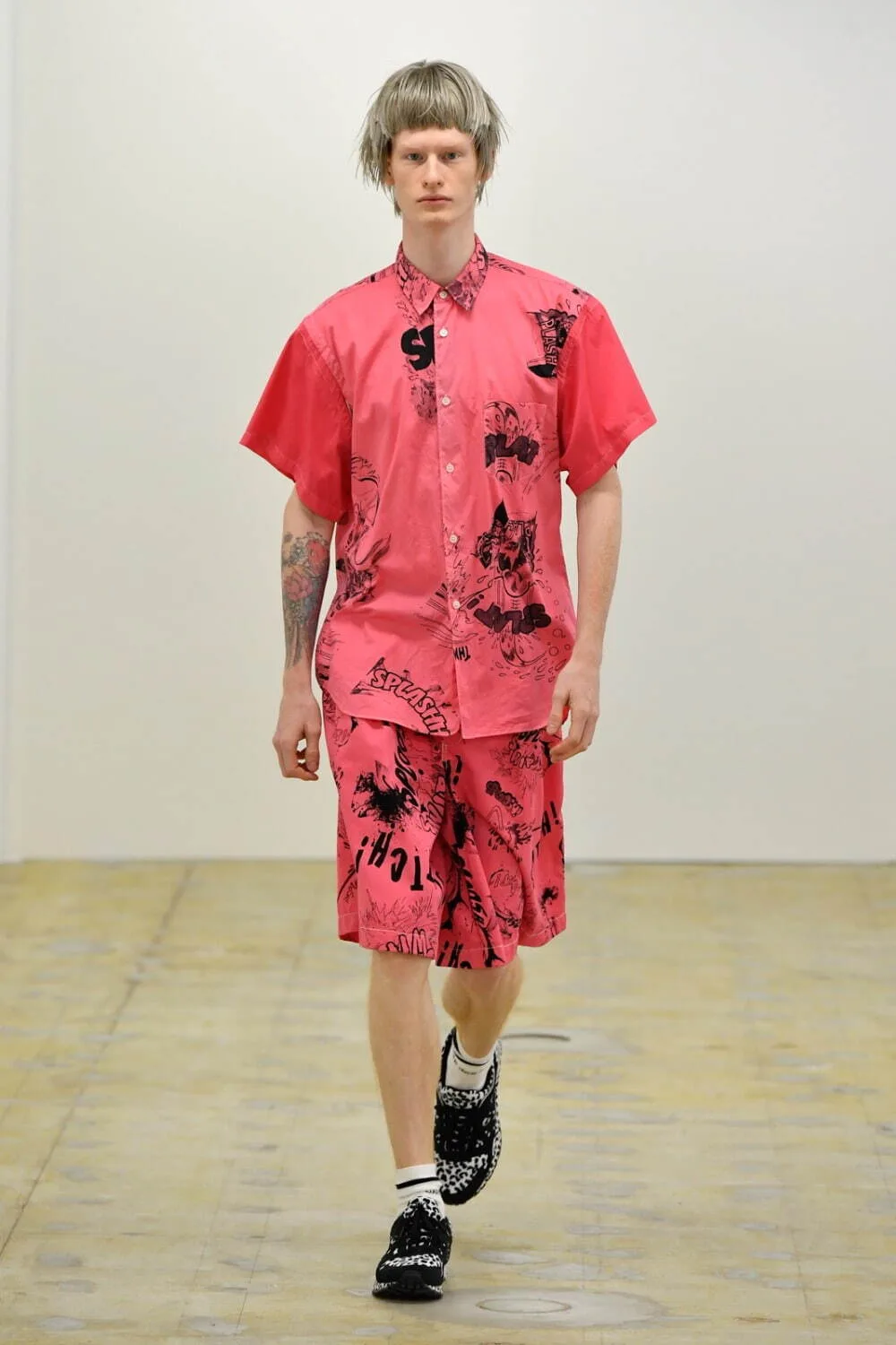 コムデギャルソンシャツ 2022年春夏 LOOK 44