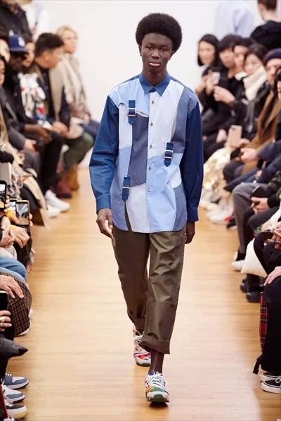 コムデギャルソンシャツ 2020秋冬 LOOK 12