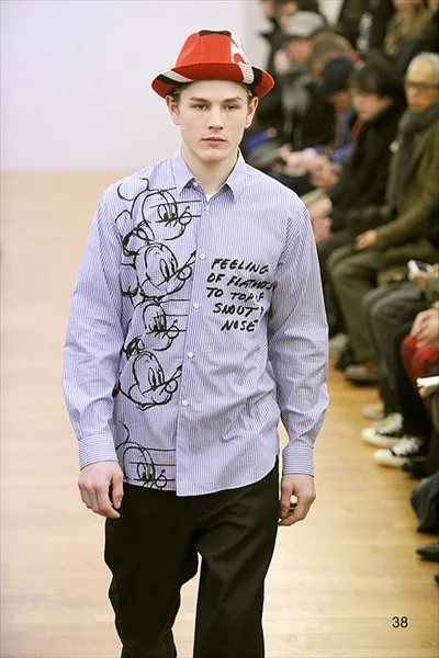 コムデギャルソンシャツ 2013秋冬 LOOK 38