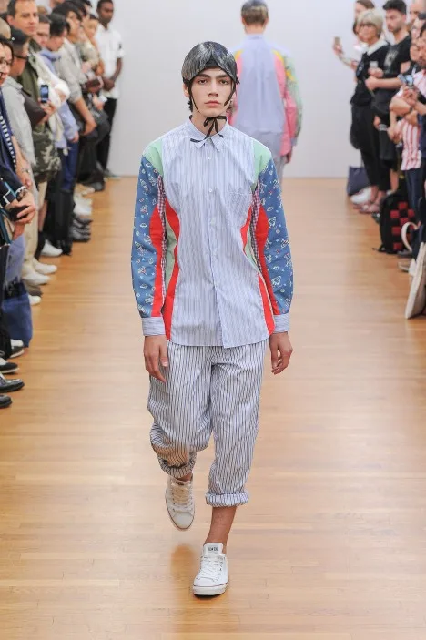 コムデギャルソンシャツ 2013春夏 LOOK 10