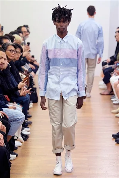 コムデギャルソンシャツ 2019春夏 LOOK 5