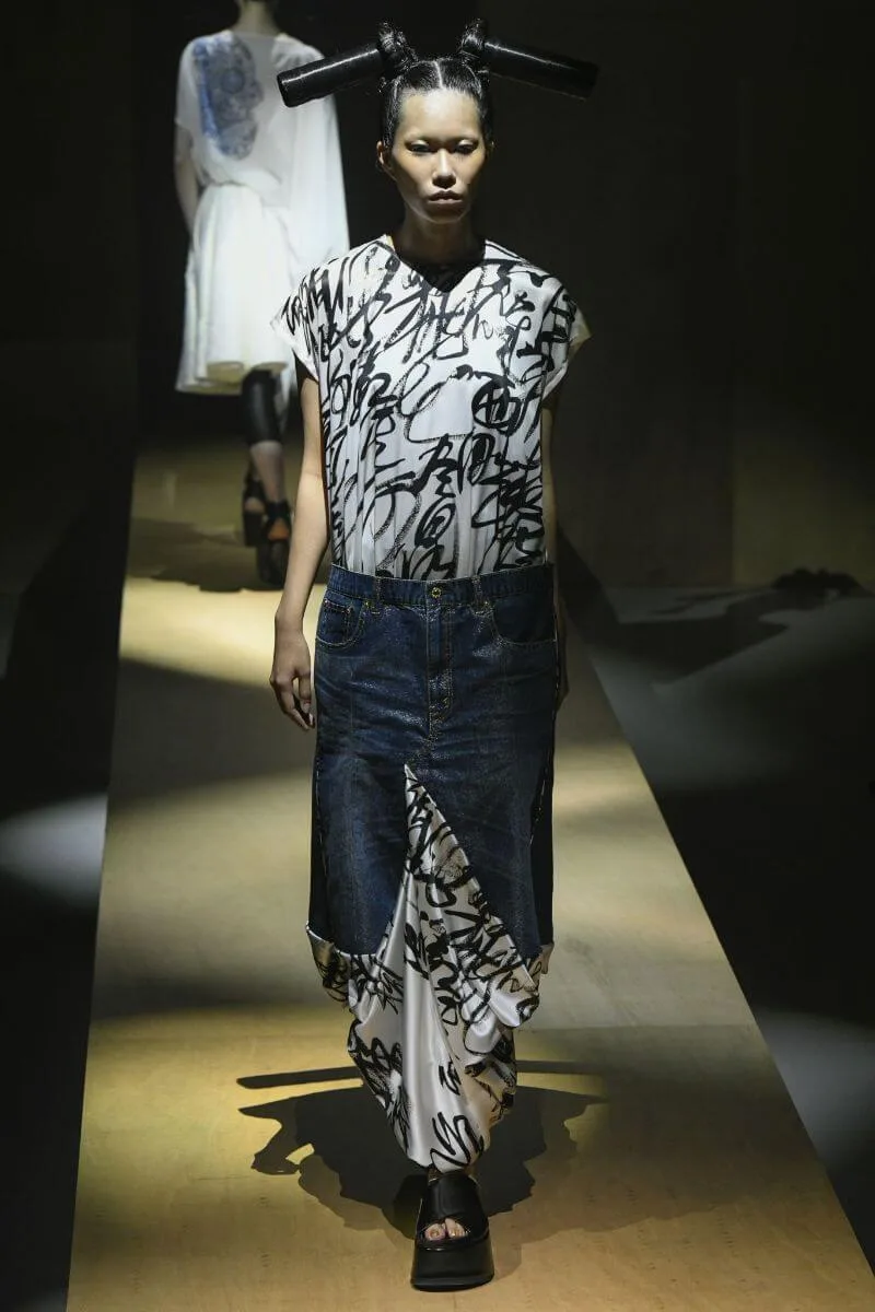 ジュンヤワタナベ 2022年春夏 LOOK 2