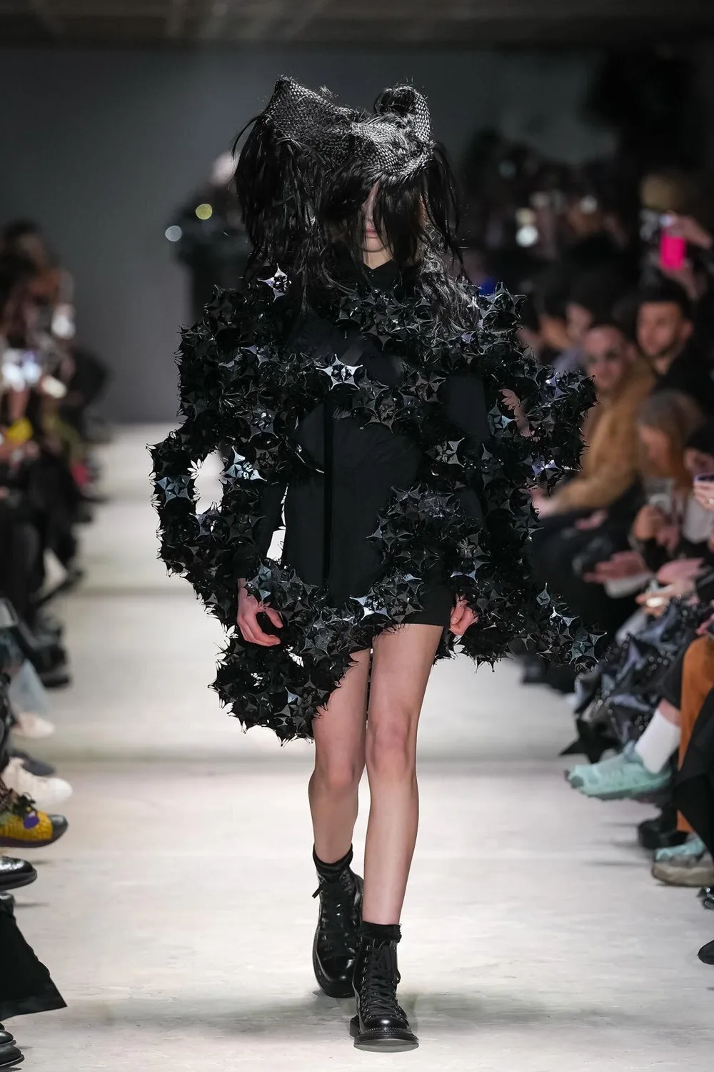 noir kei ninomiya 2026年秋冬コレクション LOOK 1