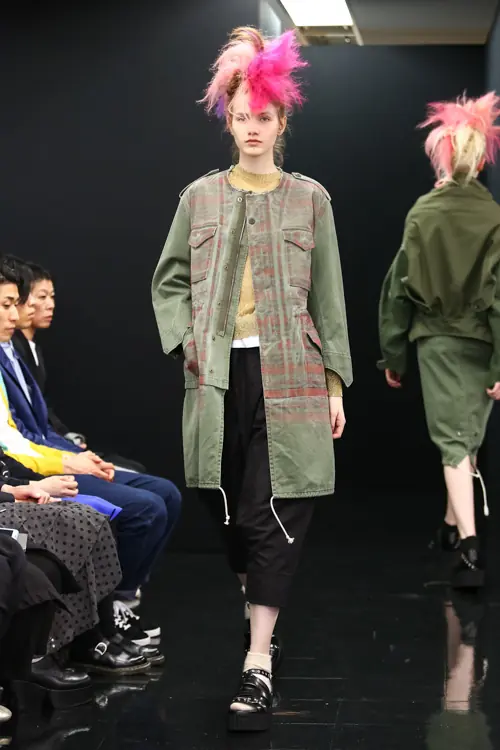 トリコ・コムデギャルソン 2013年秋冬 LOOK 3