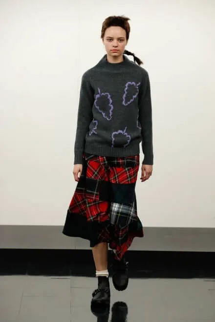 トリココムデギャルソン 2017秋冬 LOOK 29