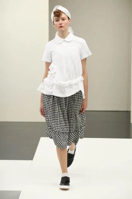 トリココムデギャルソン 2017春夏 LOOK 35