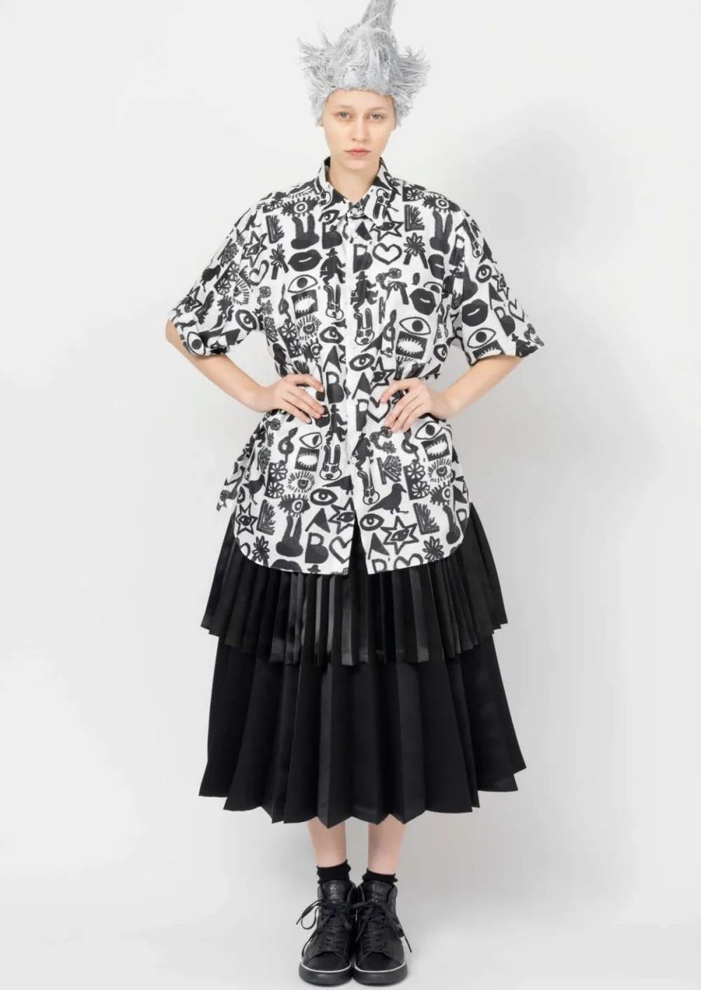 ブラックコムデギャルソン 2026年春夏 LOOK 38