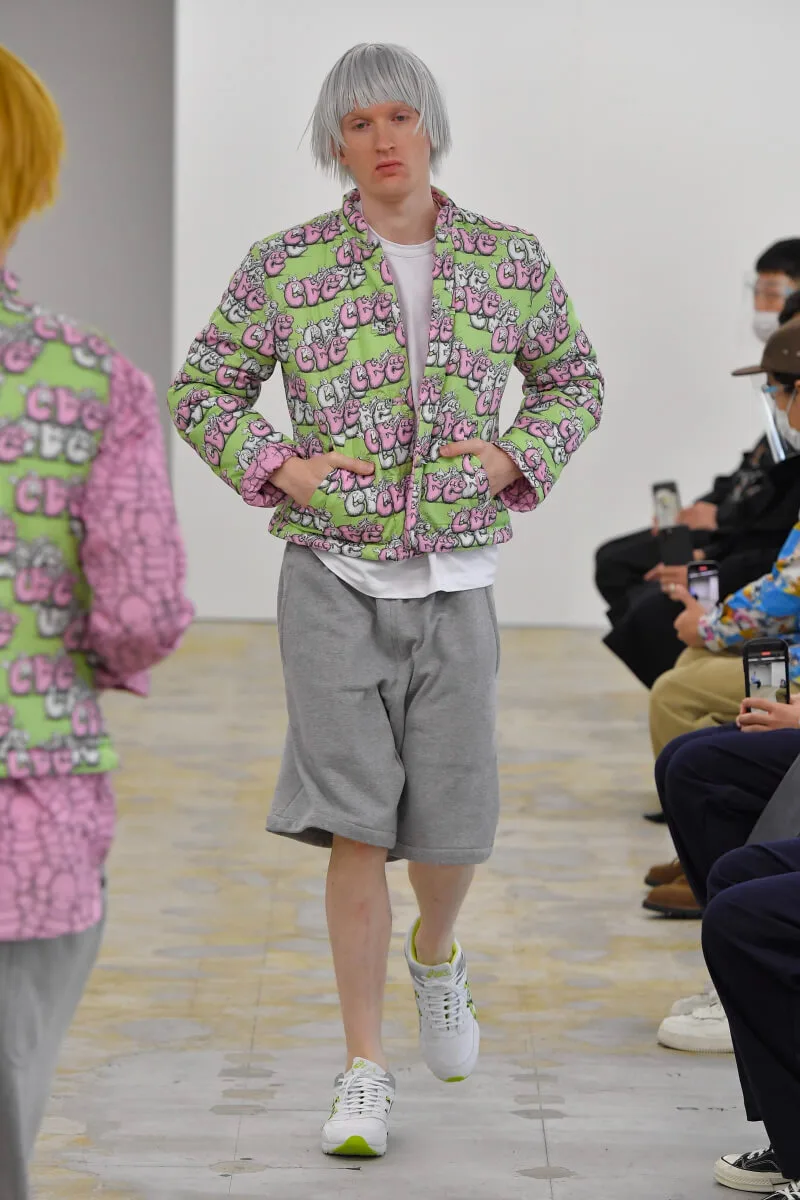 コムデギャルソンシャツ 2021年秋冬 LOOK 23