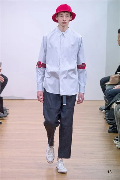 コムデギャルソンシャツ 2016秋冬 LOOK 13
