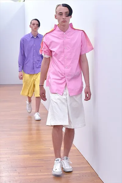コムデギャルソンシャツ 2018春夏 LOOK 19