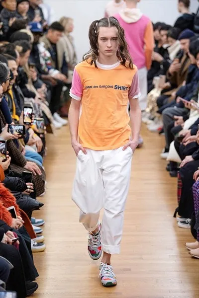 コムデギャルソンシャツ 2020秋冬 LOOK 17