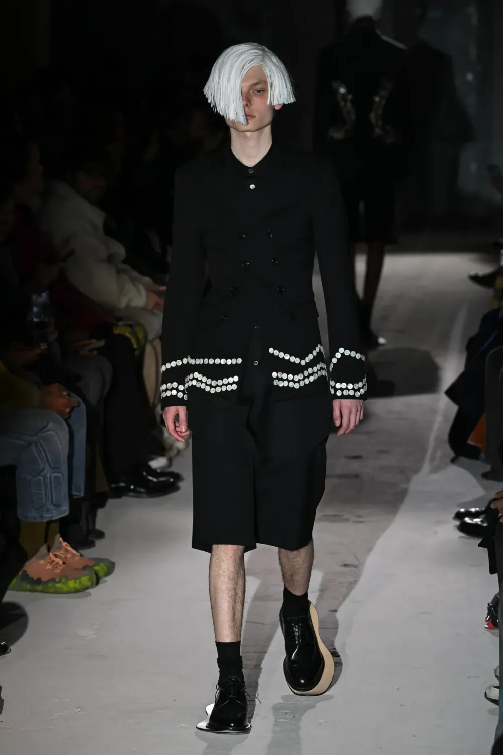 コムデギャルソンオムプリュス 2024年秋冬 LOOK 10